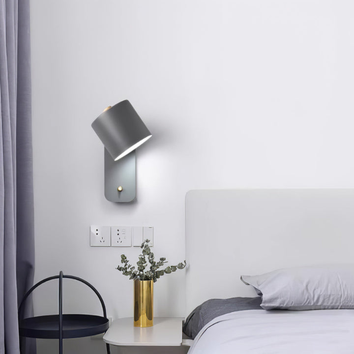 rotatable cylinder wall lamp