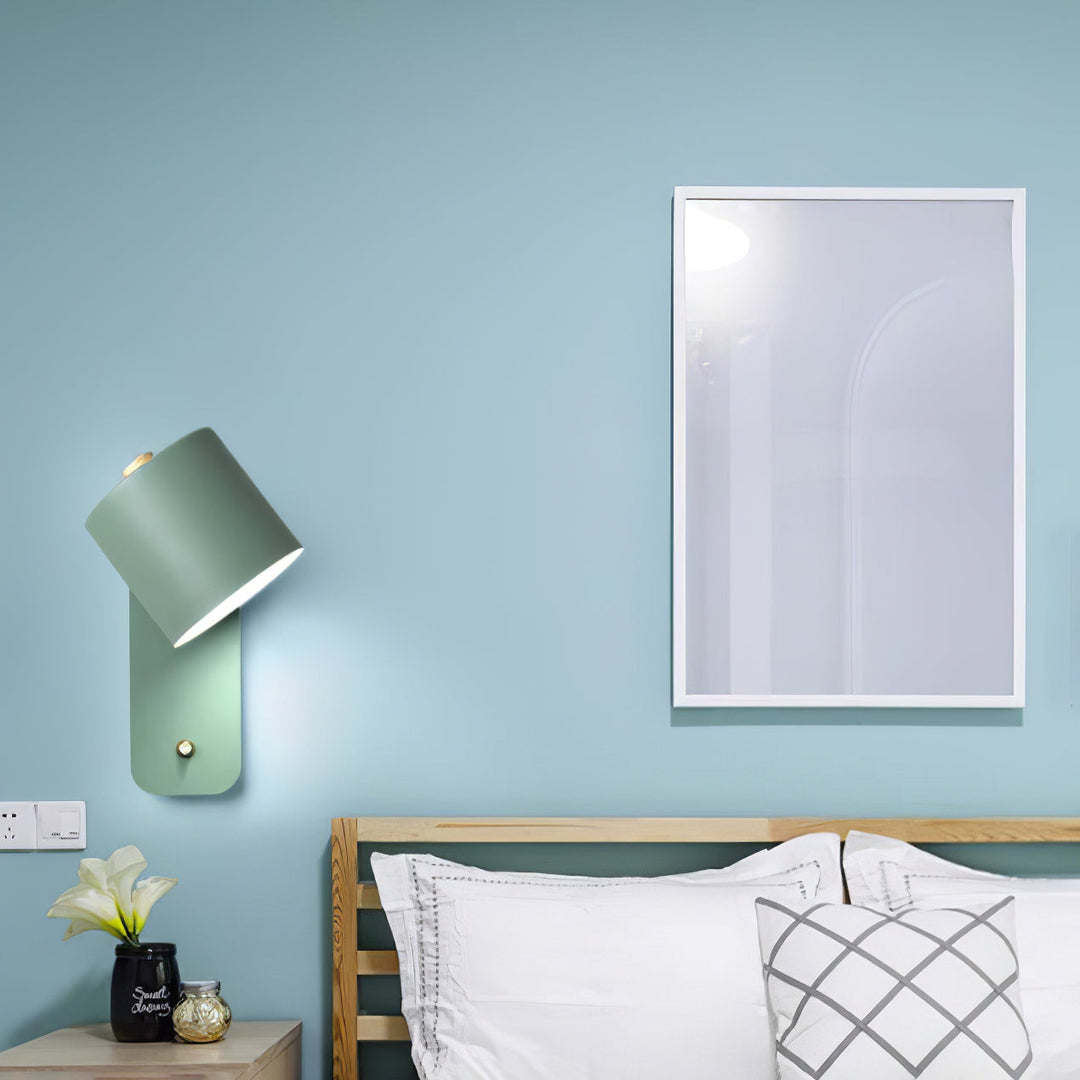 rotatable cylinder wall lamp