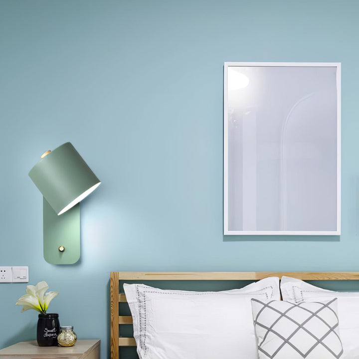 rotatable cylinder wall lamp