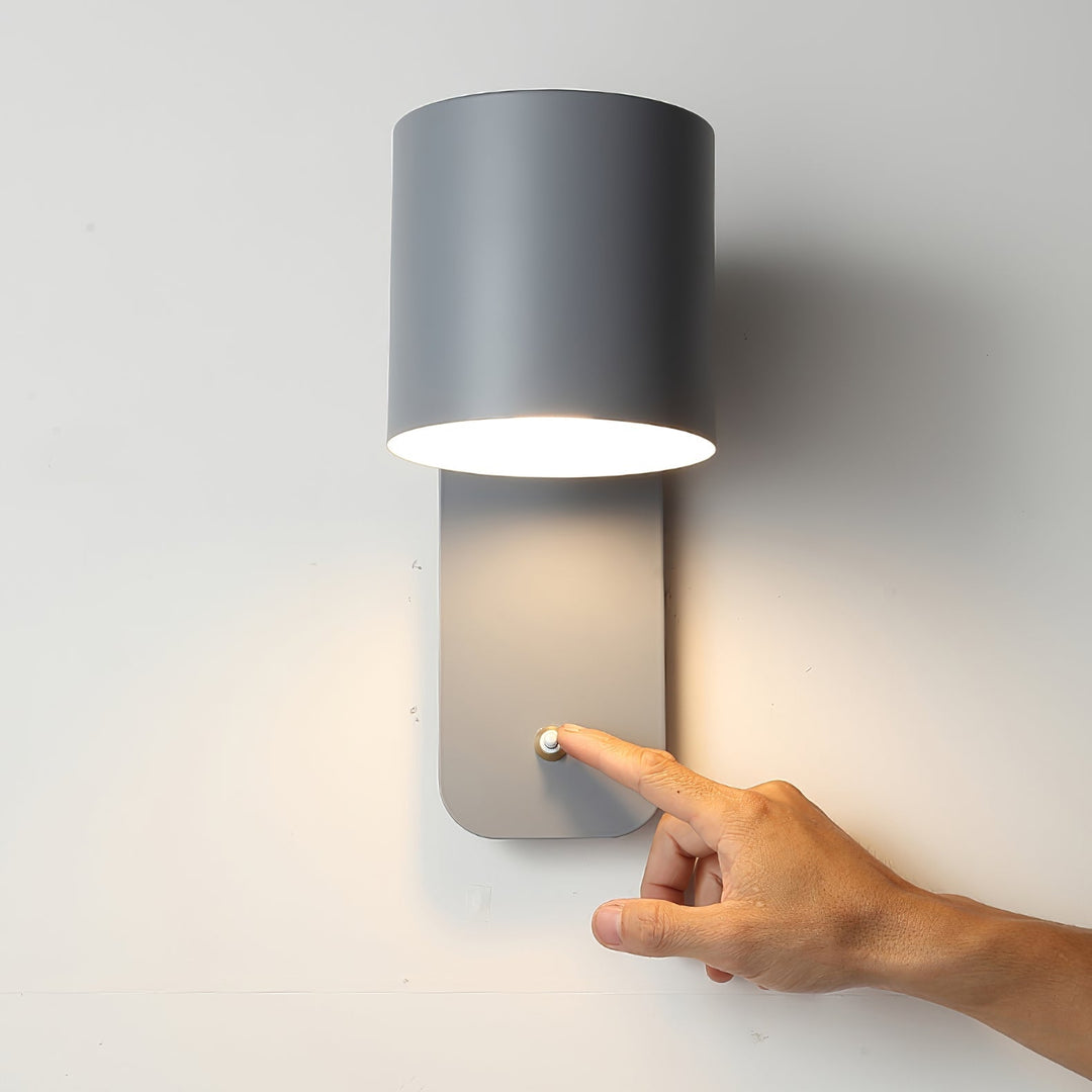 rotatable cylinder wall lamp