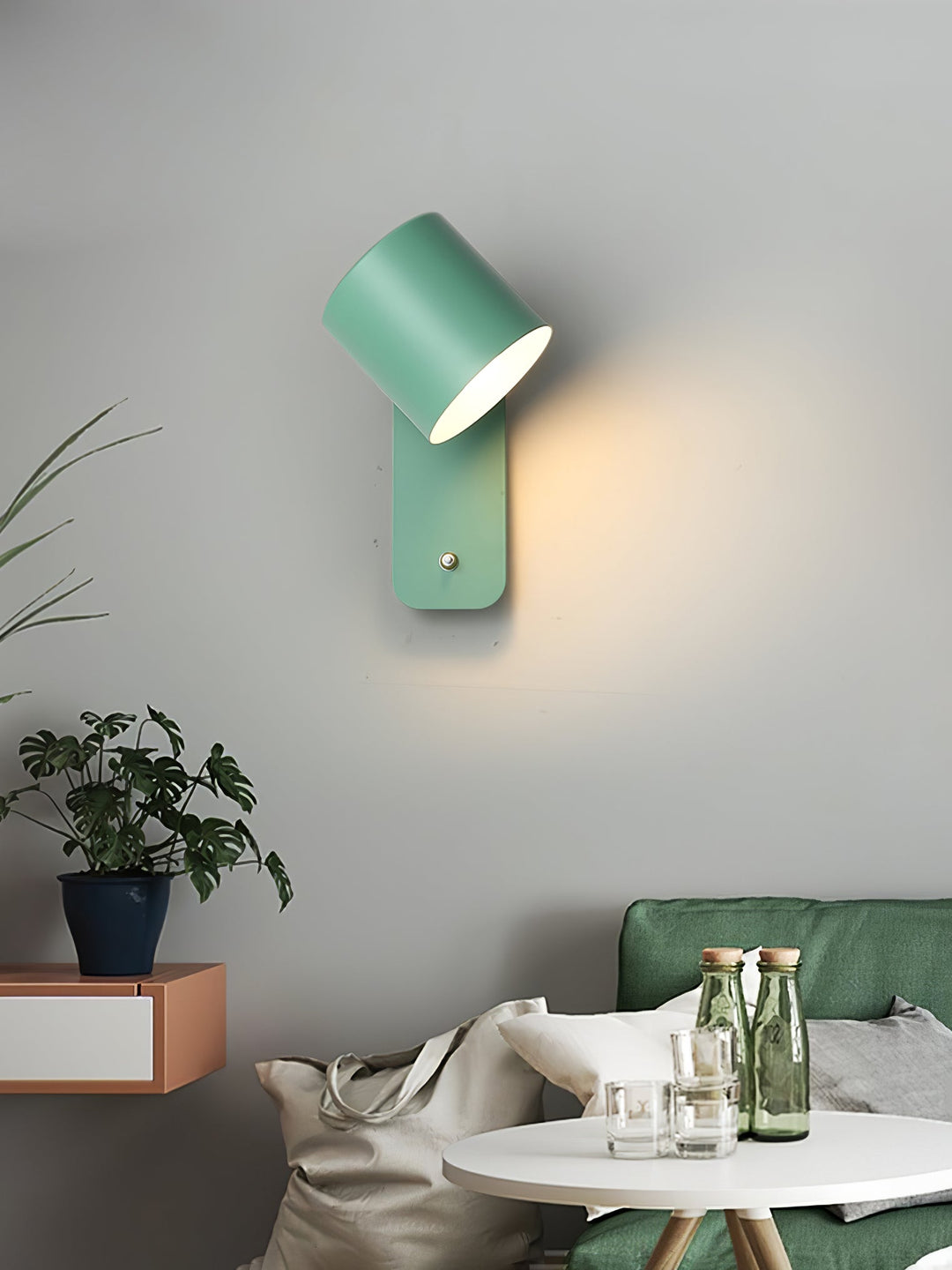 rotatable cylinder wall lamp