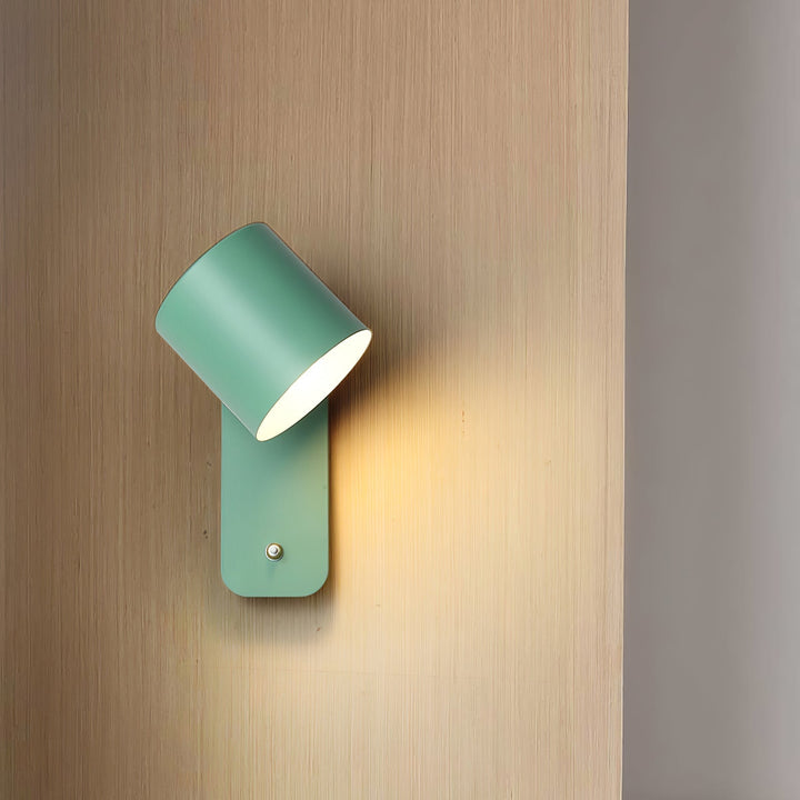 rotatable cylinder wall lamp