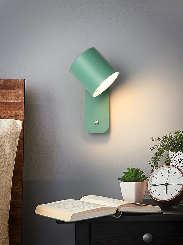 rotatable cylinder wall lamp