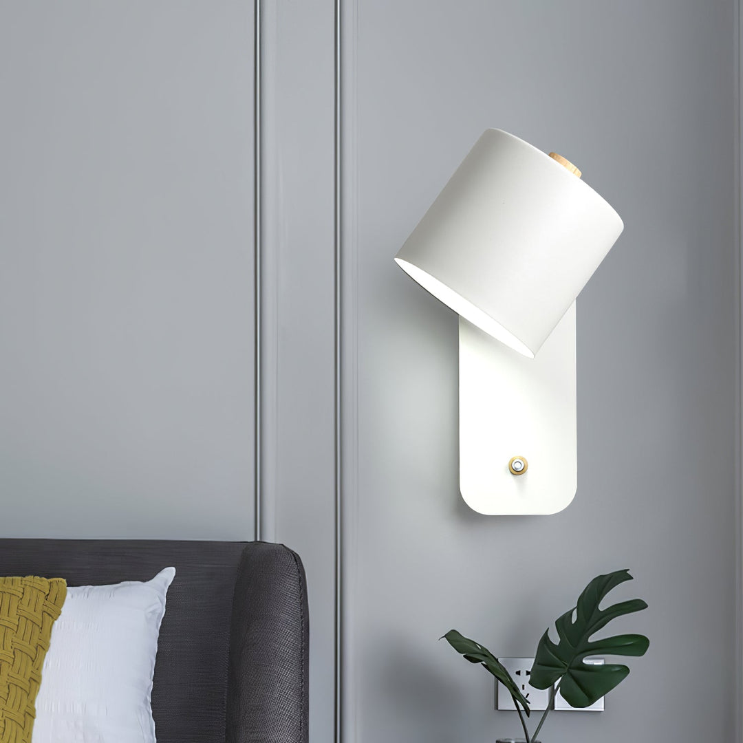 rotatable cylinder wall lamp