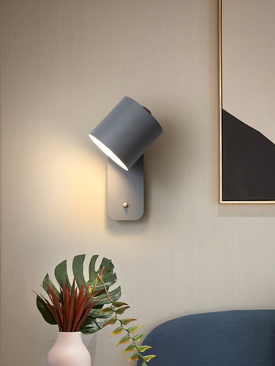 rotatable cylinder wall lamp