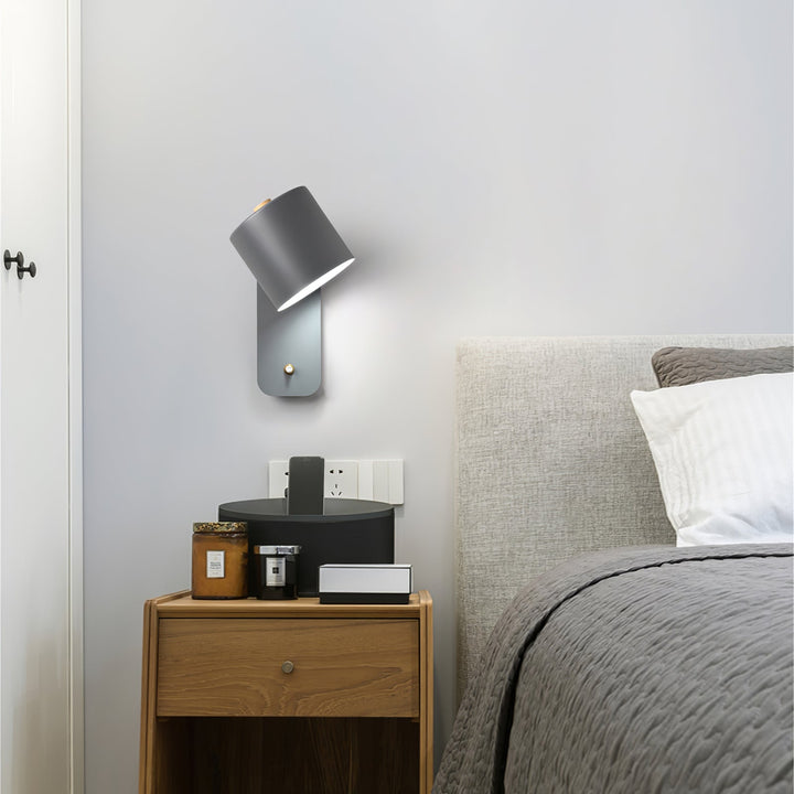 rotatable cylinder wall lamp