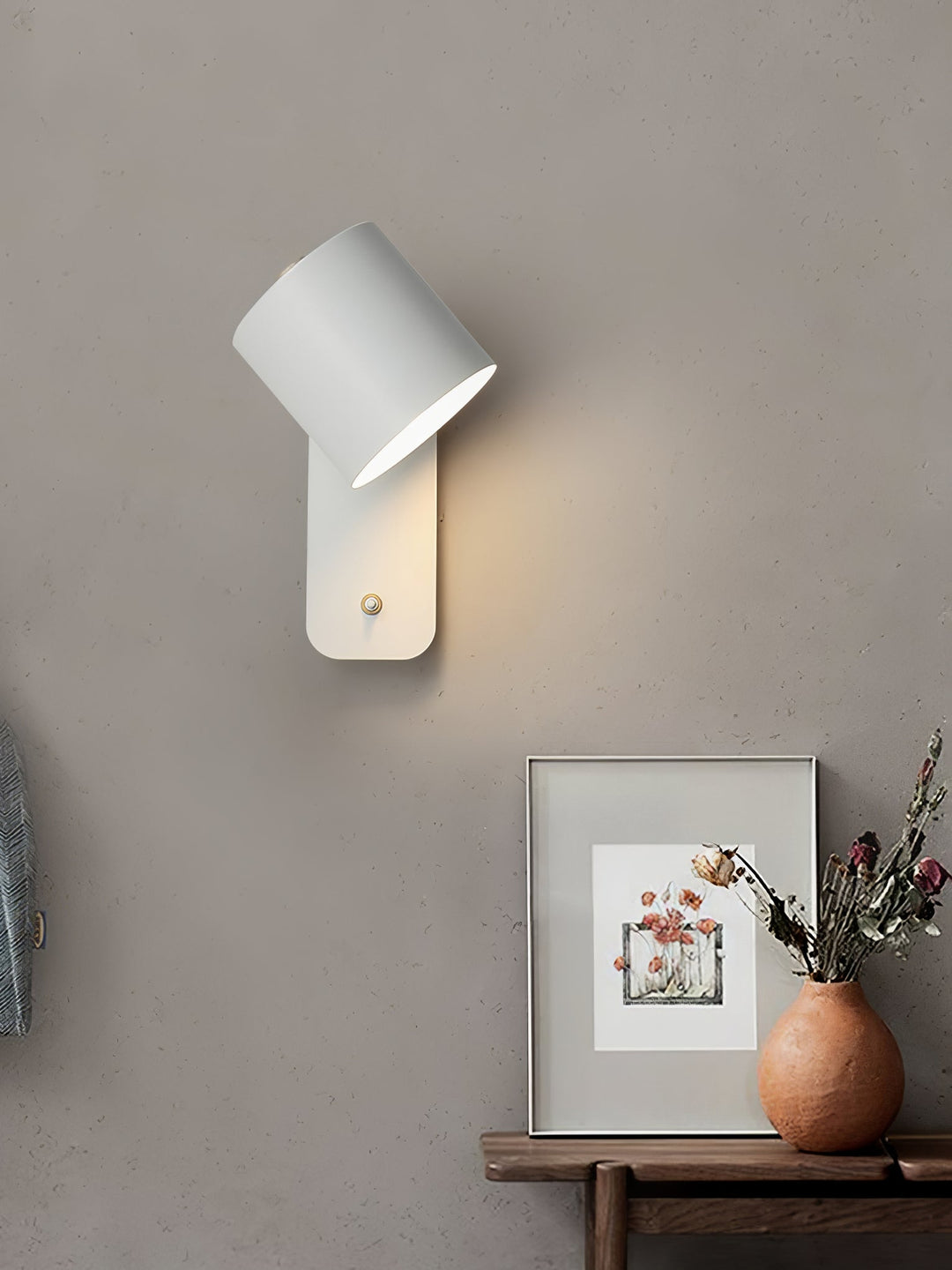 rotatable cylinder wall lamp