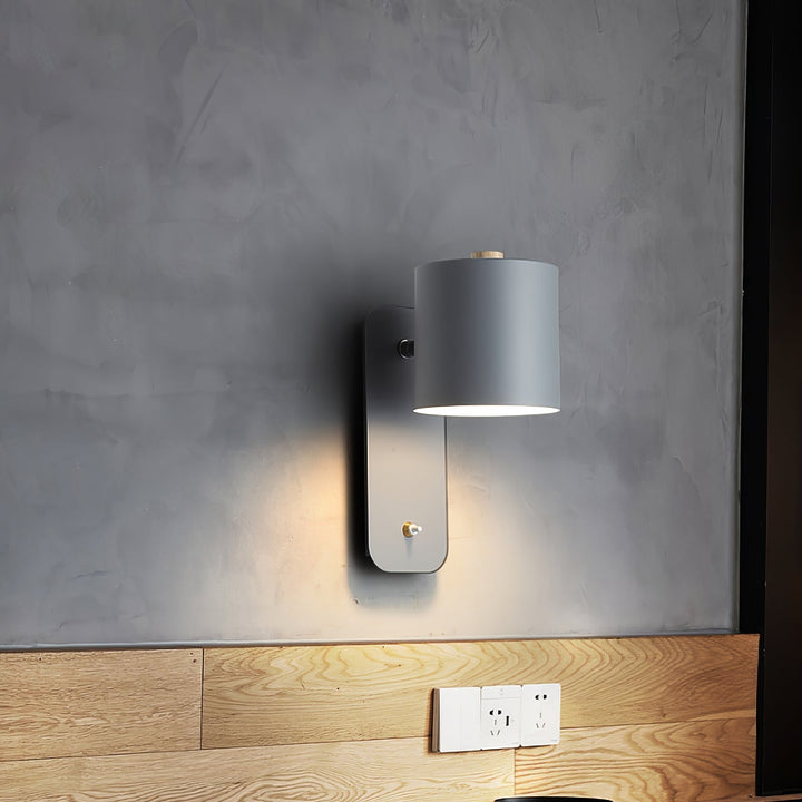 rotatable cylinder wall lamp