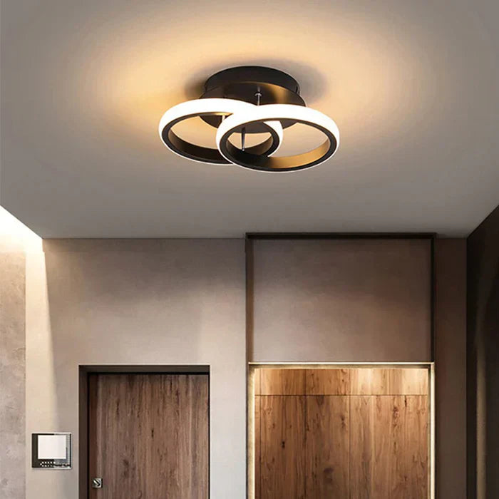 SmartLight™ Moderne LED Plafondlamp met Dimbare Verlichting en Stijlvol Ring-Design 2