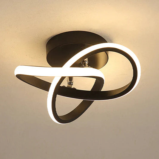 SmartLight™ Moderne LED Plafondlamp met Dimbare Verlichting en Stijlvol Ring-Design 3