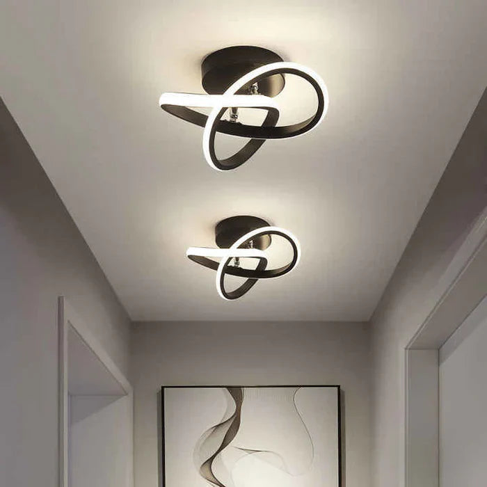 SmartLight™ Moderne LED Plafondlamp met Dimbare Verlichting en Stijlvol Ring-Design 4