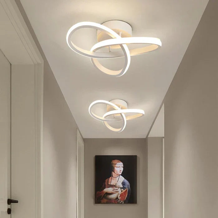 SmartLight™ Moderne LED Plafondlamp met Dimbare Verlichting en Stijlvol Ring-Design 6