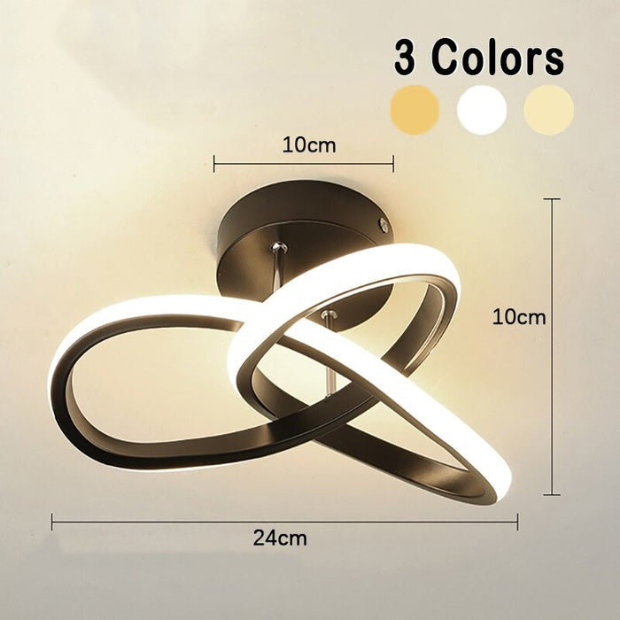 SmartLight™ Moderne LED Plafondlamp met Dimbare Verlichting en Stijlvol Ring-Design 8