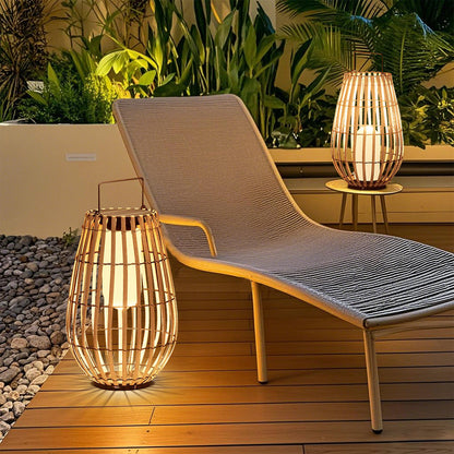 Solar Buitenlamp - Duurzame Rotan Buitenverlichting voor Tuin en Terras 5