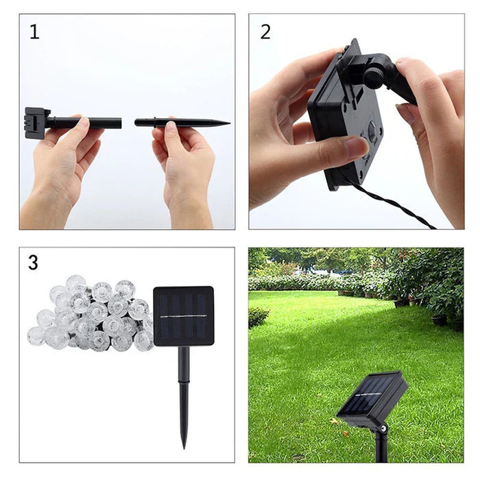 Solarite – Waterdichte Solar Buitenlamp met LED voor Tuin en Terras 4