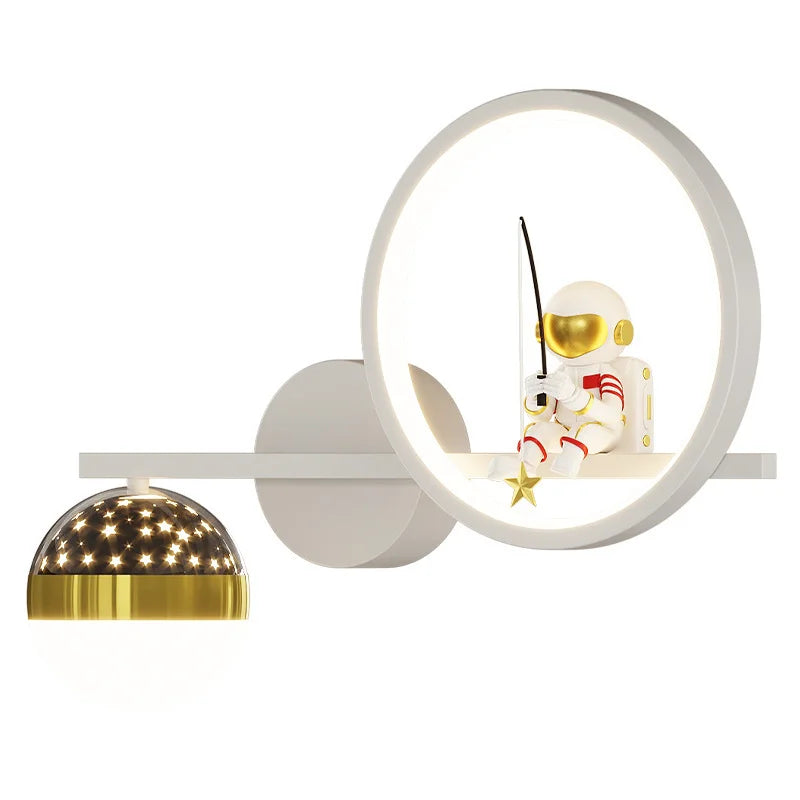 Stijlvolle Zenthra Wandlamp | Rustgevende Muurlamp voor Kinderkamer | Veilige Wanddecoratie