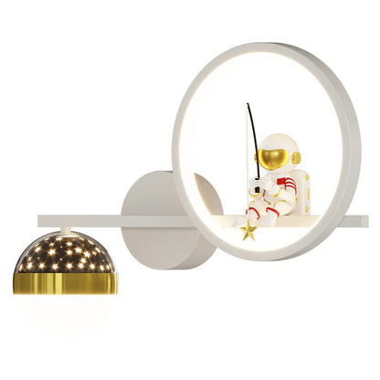 Stijlvolle Zenthra Wandlamp | Rustgevende Muurlamp voor Kinderkamer | Veilige Wanddecoratie