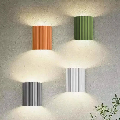 Verlicht uw Ruimte met de Luxe Zonne Energie Macaron Wandlamp van Zenthra 0