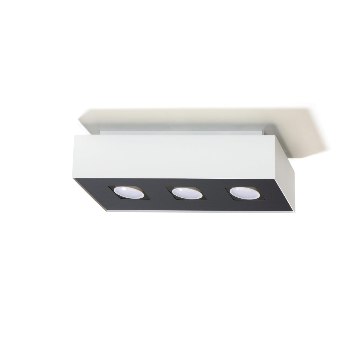 Verstelbare LED Deckenlamp Mono 3 in Wit – Moderne 3-Flammige Spotlamp met Flexibele Verlichting 2