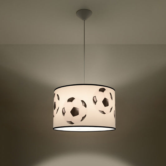 Voetbal Hanglamp Ø40cm – Sportieve LED Pendellamp voor Kinderen 0