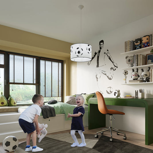 Voetbal Hanglamp Ø40cm – Sportieve LED Pendellamp voor Kinderen 5