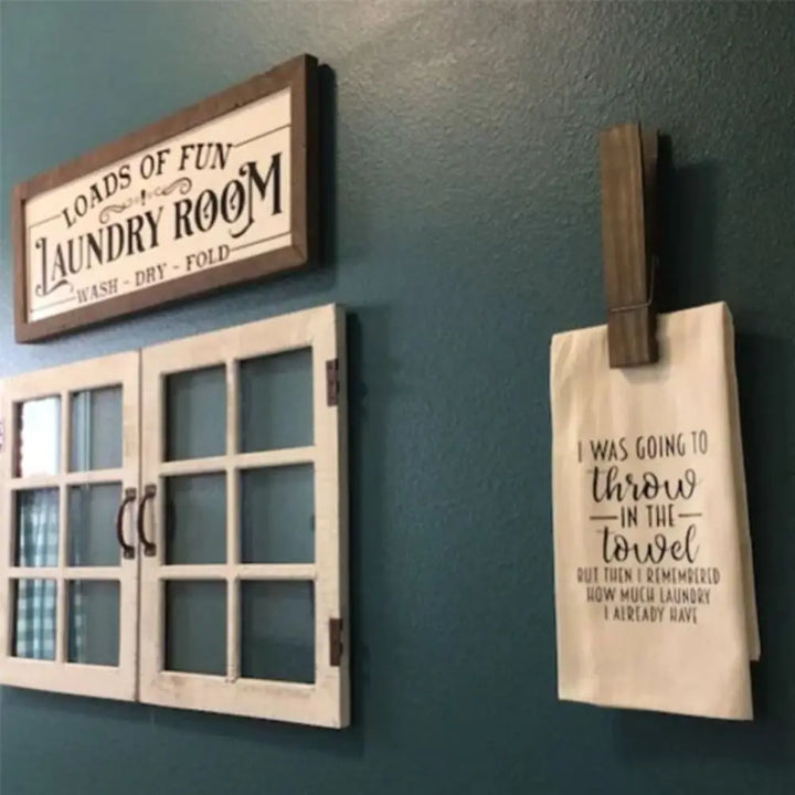 Wandbevestigde handdoekclips – Geen boren – Modern houten ontwerp – Sterk kleefoppervlak