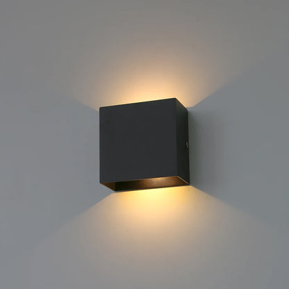 Zenthra 6W Wandlamp Zwart - Minimalistisch Design voor Binnen, Woonkamer, Slaapkamer en Gang