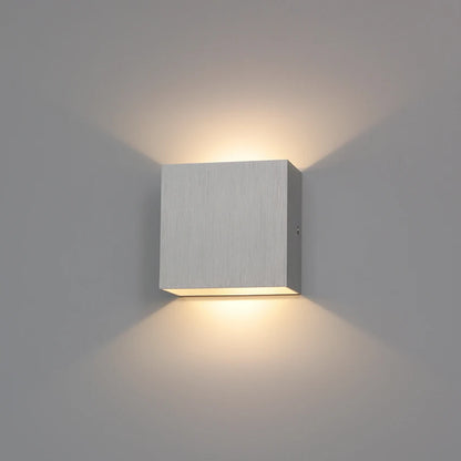 Zenthra 6W Wandlamp Zwart - Minimalistisch Design voor Binnen, Woonkamer, Slaapkamer en Gang
