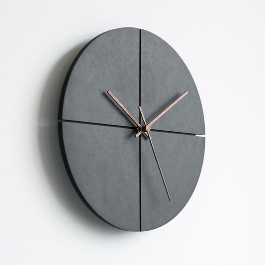 Zenthra Betonnen Wandklok - Tijdloze Elegantie voor je Interieur