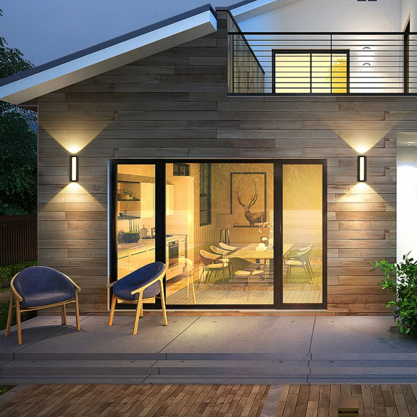 Zenthra Buiten Wandlamp LED 10W Waterdicht Warm Wit Koud Wit Buitenverlichting Decoratie IP66