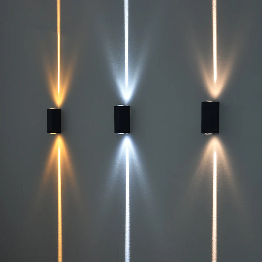 Zenthra Buitenspot Wandlamp - Waterdichte LED Wandlamp Buitenverlichting IP65, Aluminium Wandlamp voor Tuin en Terras