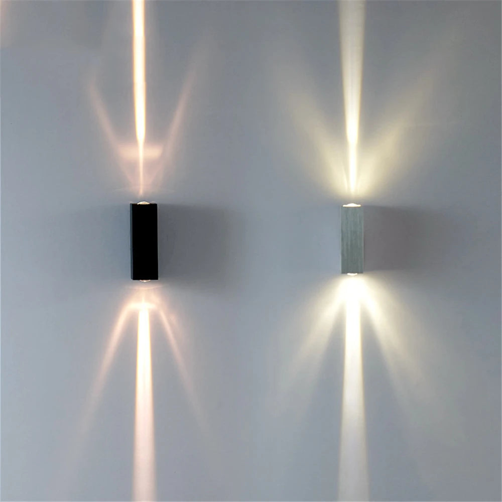 Zenthra Buitenspot Wandlamp - Waterdichte LED Wandlamp Buitenverlichting IP65, Aluminium Wandlamp voor Tuin en Terras