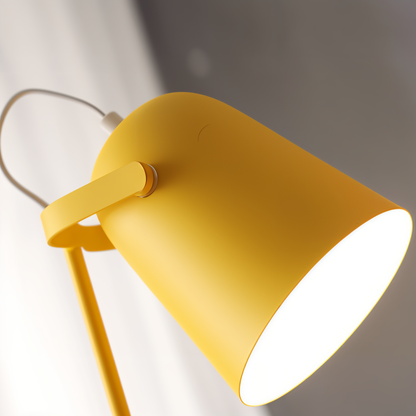 Zenthra Bureaulamp LED - Scandinavische Gele Bureau Lamp voor Perfecte Leesverlichting
