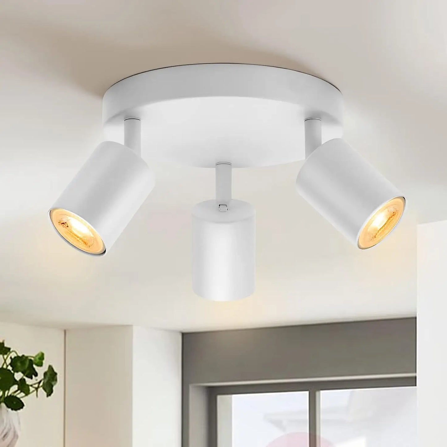 Zenthra Dimbare GU10 Plafondlamp - Perfecte Verlichting voor Thuis en Winkels