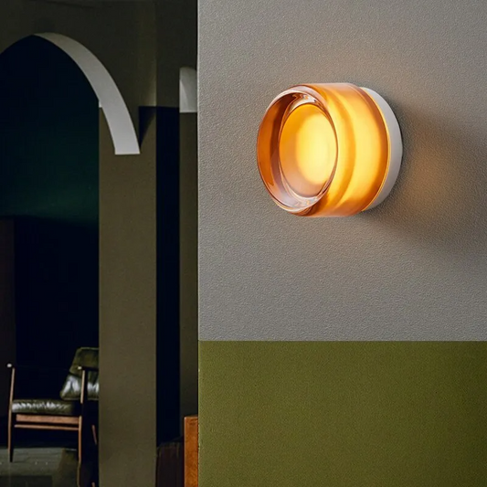 Zenthra Dimple Wandlamp - Modern en Stijlvol voor Binnen - LED Muurlamp met Elegante Ontwerp