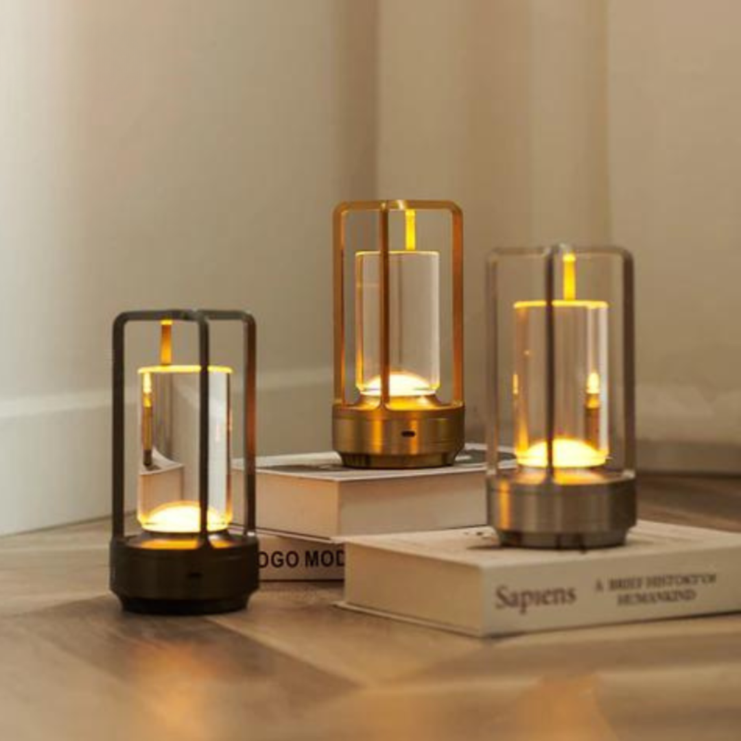 Zenthra Draadloze Oplaadbare Tafellamp - Elegante LED Lamp voor Binnen en Buiten