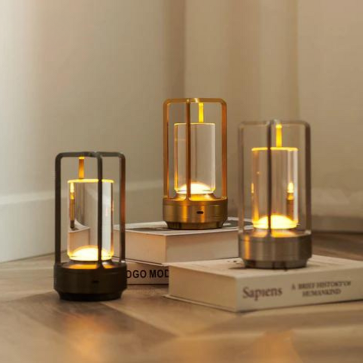 Zenthra Draadloze Oplaadbare Tafellamp - Elegante LED Lamp voor Binnen en Buiten