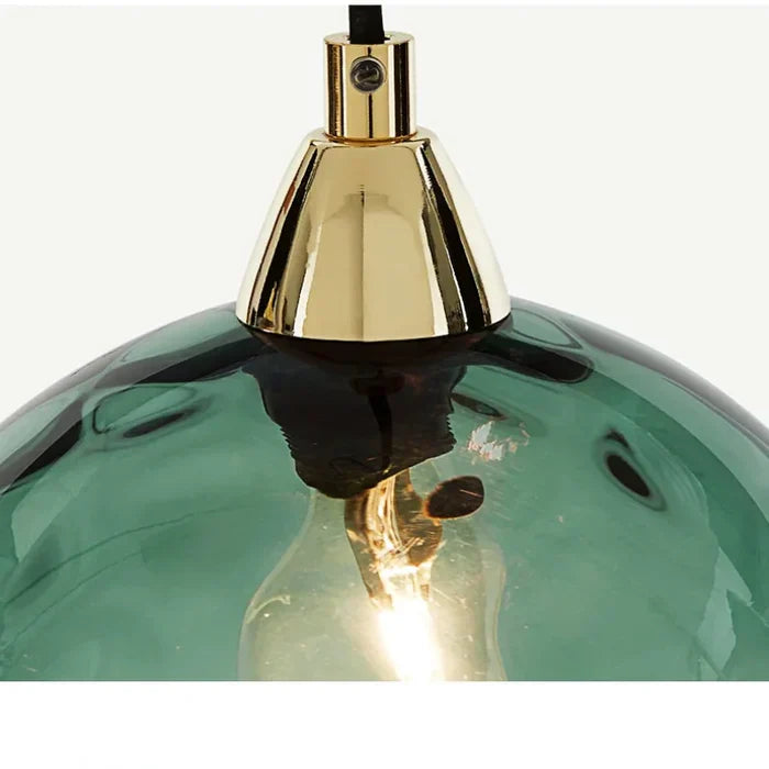 Zenthra Glazen Bol Hanglamp - Stijlvolle Eetkamer Lamp voor Warme Sfeer