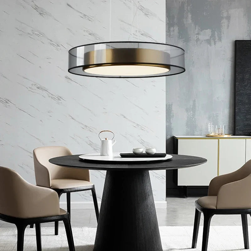 Zenthra Hanglamp - Luxe Koper Hanglamp voor Slaapkamer en Restaurant