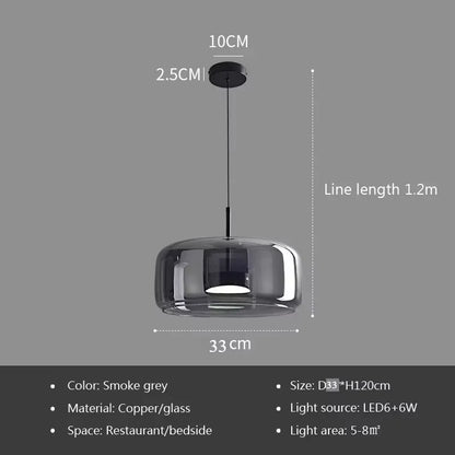 Zenthra Hanglamp - Moderne LED Eetkamer Lamp voor Woonkamer en Slaapkamer 6