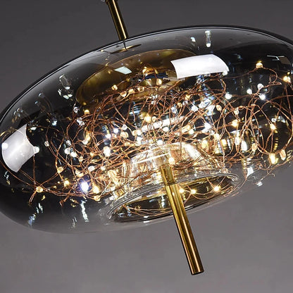 Zenthra Hanglamp - Moderne LED Hanglamp van Glas voor Sfeervolle Kamers