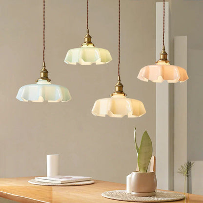Zenthra Hanglamp - Tijdloze Messing Woonkamer Lamp met Warme Verlichting voor Eetkamer en Interieur