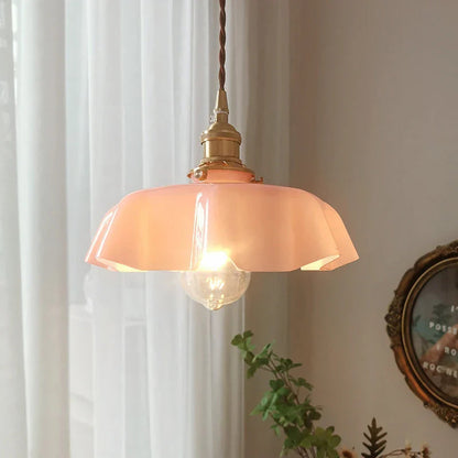 Zenthra Hanglamp - Tijdloze Messing Woonkamer Lamp met Warme Verlichting voor Eetkamer en Interieur