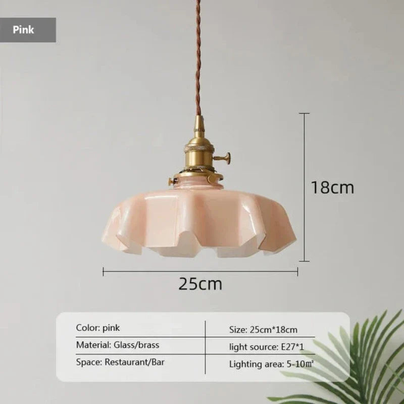 Zenthra Hanglamp - Tijdloze Messing Woonkamer Lamp met Warme Verlichting voor Eetkamer en Interieur