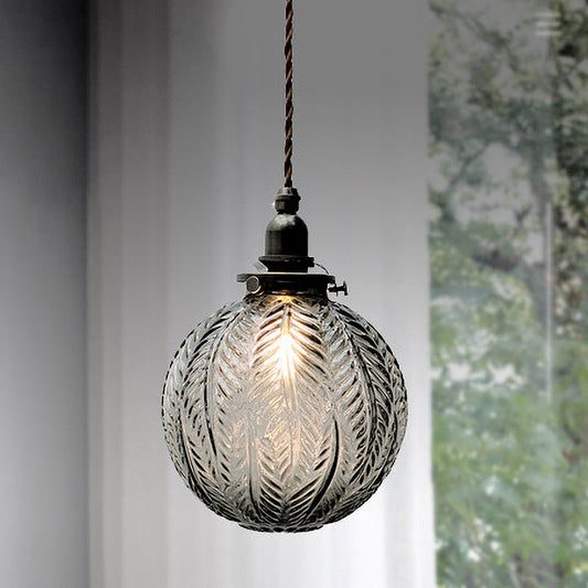Zenthra Hanglamp Eettafel - Duidelijk Grijs Glas met Veerontwerp, Woonkamer Lamp, Eetkamer Lamp, Hanglamp Slaapkamer