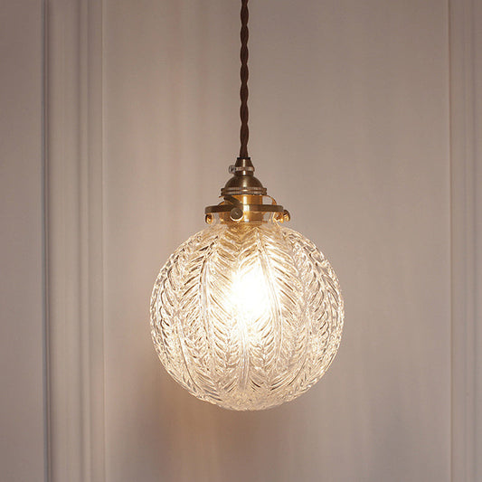 Zenthra Hanglamp Eettafel - Duidelijk Grijs Glas met Veerontwerp, Woonkamer Lamp, Eetkamer Lamp, Hanglamp Slaapkamer