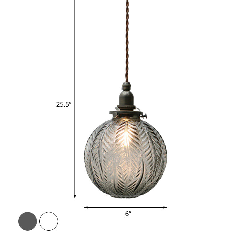 Zenthra Hanglamp Eettafel - Duidelijk Grijs Glas met Veerontwerp, Woonkamer Lamp, Eetkamer Lamp, Hanglamp Slaapkamer