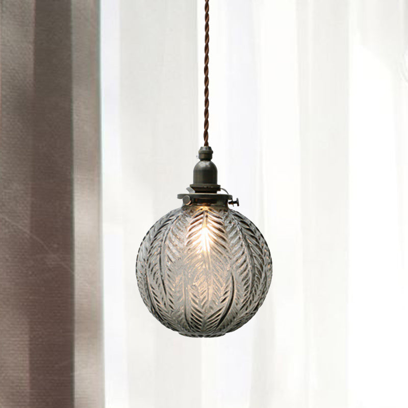 Zenthra Hanglamp Eettafel - Duidelijk Grijs Glas met Veerontwerp, Woonkamer Lamp, Eetkamer Lamp, Hanglamp Slaapkamer