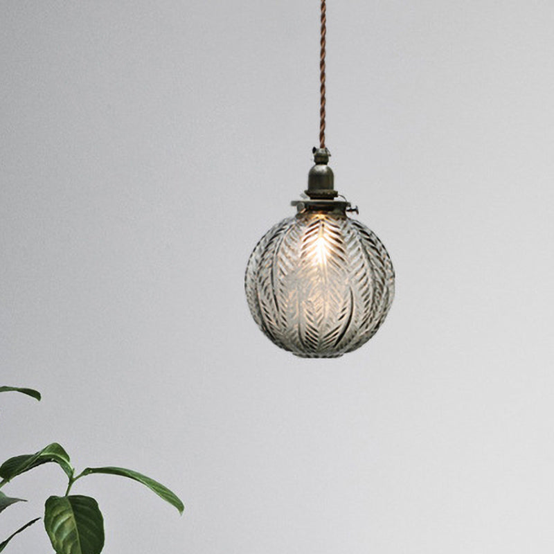 Zenthra Hanglamp Eettafel - Duidelijk Grijs Glas met Veerontwerp, Woonkamer Lamp, Eetkamer Lamp, Hanglamp Slaapkamer
