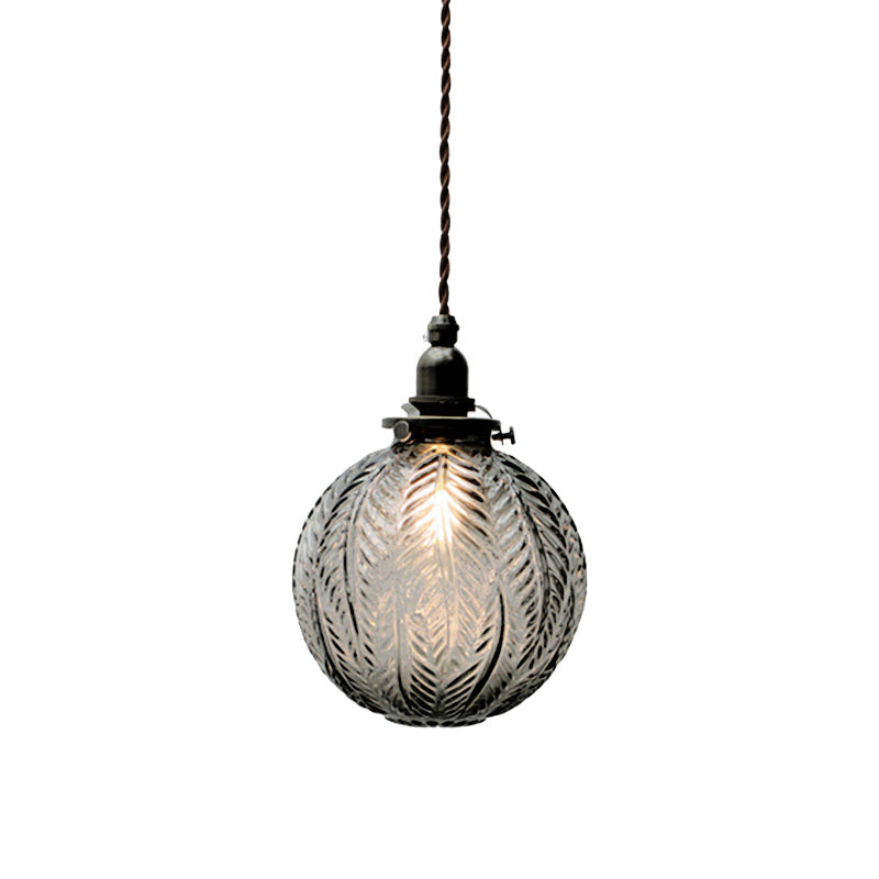 Zenthra Hanglamp Eettafel - Duidelijk Grijs Glas met Veerontwerp, Woonkamer Lamp, Eetkamer Lamp, Hanglamp Slaapkamer